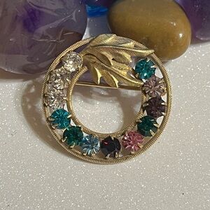 DeCurtis 12K Gold Filled Brooch